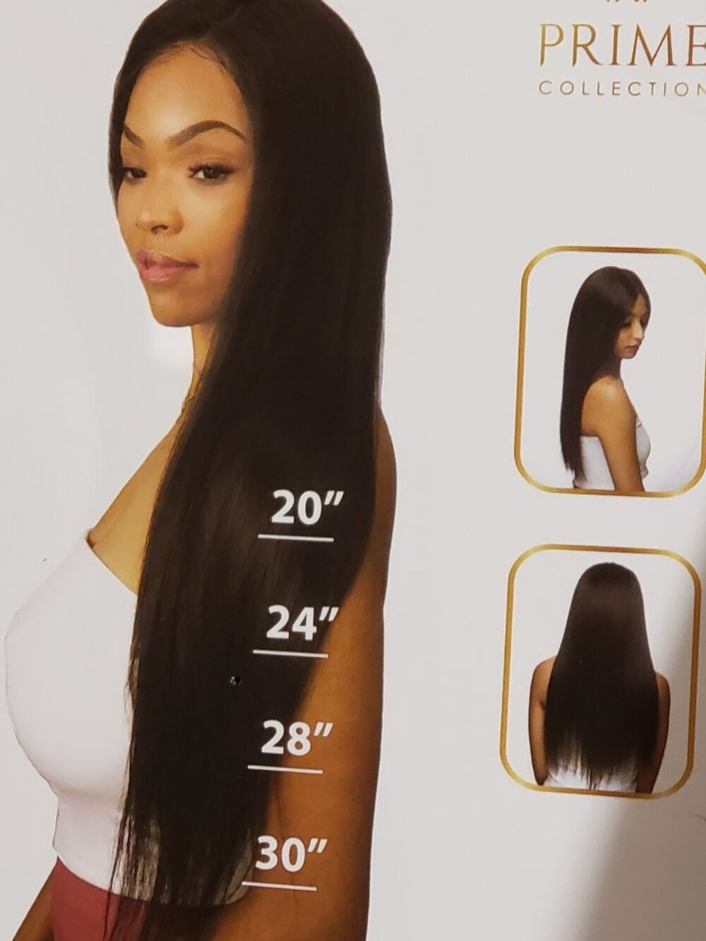 ESQ Prime Collection Virgin Human Hair HD Swiss Lace Wig Natural 20" NWT